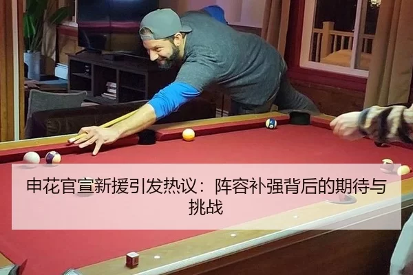 申花官宣新援引发热议：阵容补强背后的期待与挑战